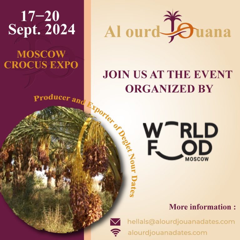 Al Ourdjouana at World Food Moscow!